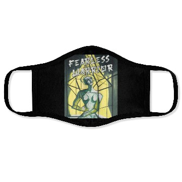 Discover Fearless Warrior Conquering Atychiphobia Face Masks