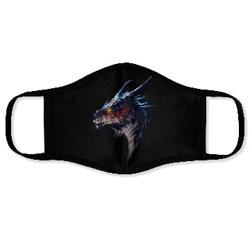 Discover Fierce Dragon Head Face Masks