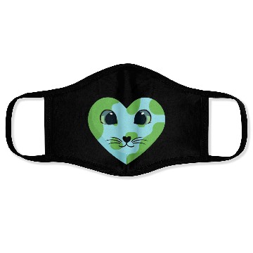 Discover Save The Earth Its The Only Planet With Cat Face Masks