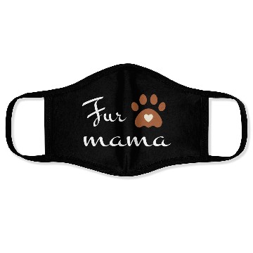 Discover Fur mama cute dog lovers Face Masks