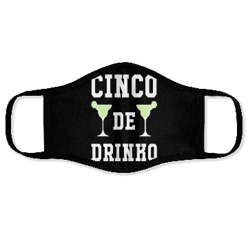 Discover Cinco De Drinko Lime Cinco De Mayo May Fifth Face Masks