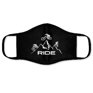 Discover Ride Mountain Bike Face Masks