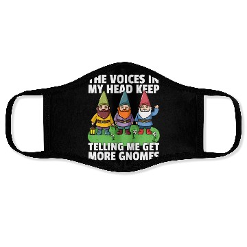 Discover garden gnomes dwarf garden red Face Masks