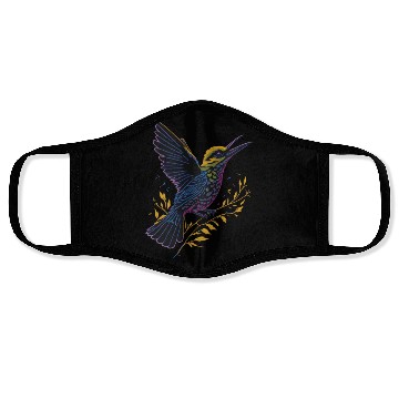 Discover Nature Lovers - Charming Hummingbird Face Masks