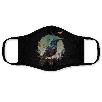 Discover Nature Lovers - Charming Hummingbird Face Masks