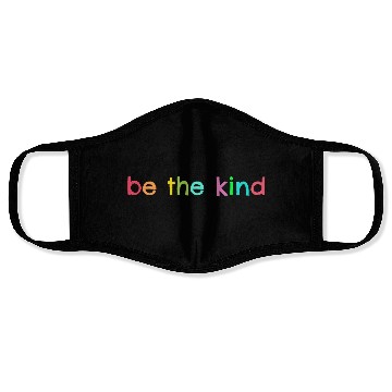 Discover Be Kind Face Masks Women Cute Graphic Blessed Face Masks