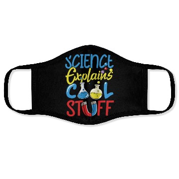 Discover Science Philosophy Cool Stuff Face Masks