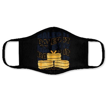 Discover Baled It Rancher Agribusiness Agriculture Farmer Face Masks