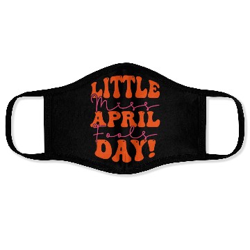 Discover Little Miss April Fools Day Face Masks