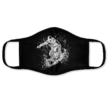 Discover Cool Mountaineering Jump Style Snowboard Move Face Masks