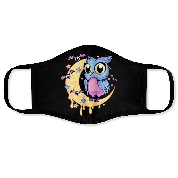 Discover Pastel Goth Owl Face Masks