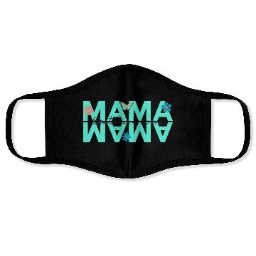Discover mama best mom ever Face Masks