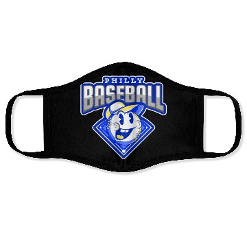 Discover PHILLY BASEBALL Face Masks