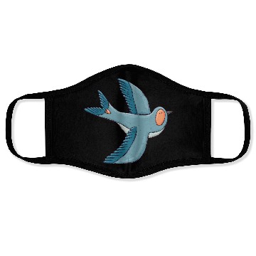 Discover Blue Bird Face Masks