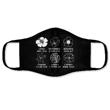 Discover Loved John 3:16 Victorious 2 Cor 2:14 Face Masks