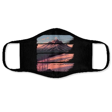 Discover Sunrise Mountain Face Masks