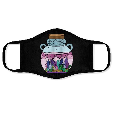 Discover Ornate Crystal Jar Face Masks