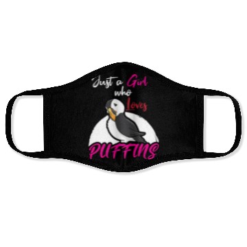 Discover Puffin Lover Puffins Face Masks