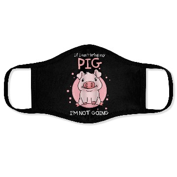 Discover Pig Farmer Pig Lover Face Masks