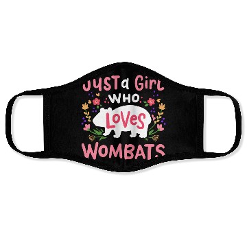 Discover Wombat Australian Wombat Lover Face Masks