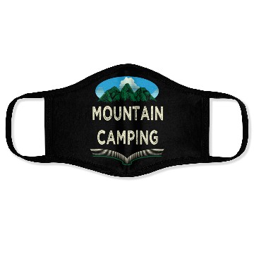 Discover Mountain Camping Wildlife Hiking Outdoor Hiker Cam Face Masks
