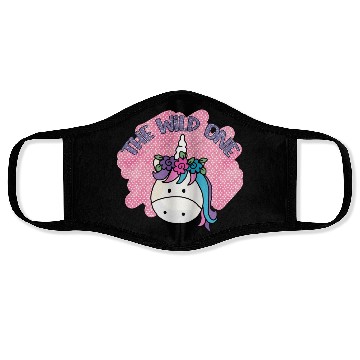 Discover The Wild One Unicorn Face Masks
