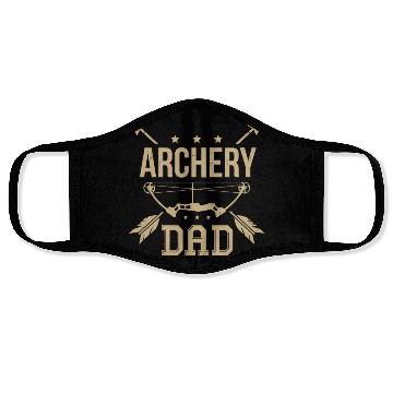 Discover Archery Dad Bow Arrow Hunting Gift Shooting Race Face Masks