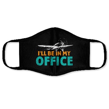 Discover I be in my Office Face Masks