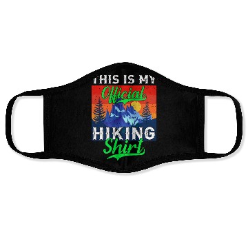 Discover Official Hike Face Masks Wanderlust Mountain Love