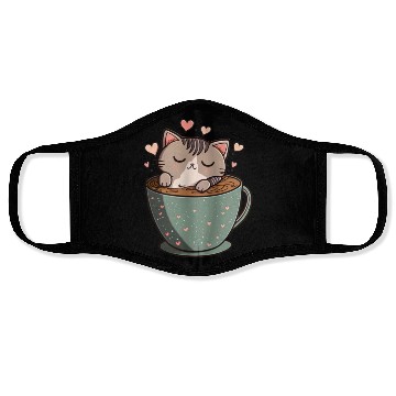 Discover Caffeine Kitties A Sweet Valentines Day Gift Face Masks