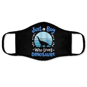 Discover Dinosaurs Dinosaur Lover Retro Face Masks