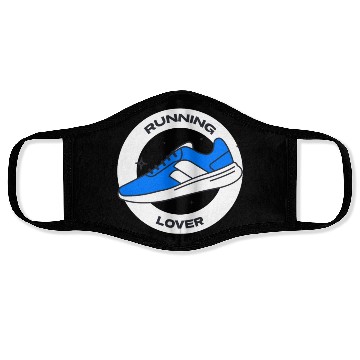 Discover Running Lover | Man Jogging Exercise Face Masks