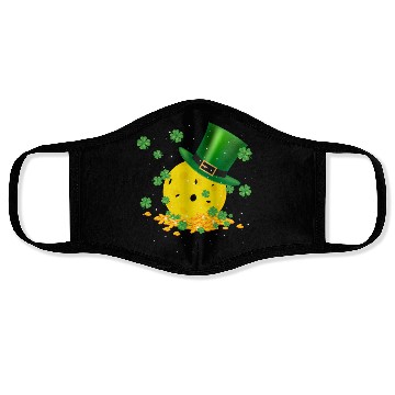 Discover Bowling Patrick Day Face Masks