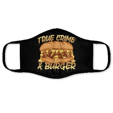 Discover True Crime Murder Spy Crime Interest Gift Idea Face Masks