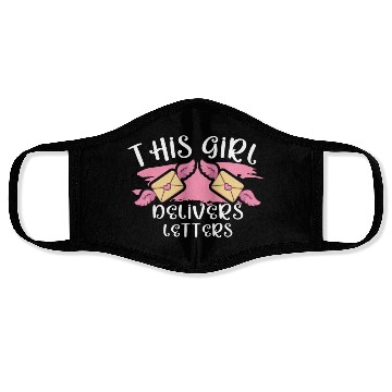 Discover Postal Worker Mail Lady Mail Carrier Postal Face Masks