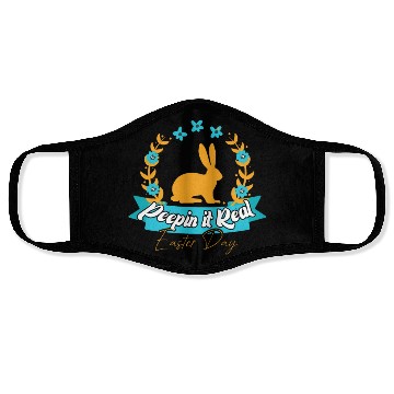 Discover Peepin It Happy Easter Bunny Egg For Funny Easter Face Masks