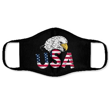 Discover Usa Eagle Face Masks