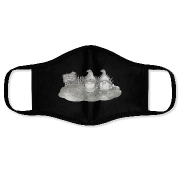 Discover Garden Friends / Garden Gnomes Face Masks