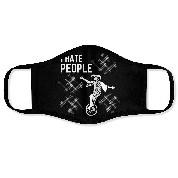 Discover I Hate People Face Masks