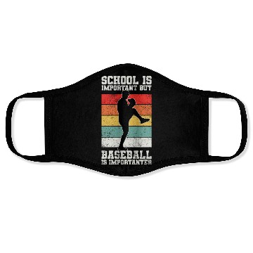 Discover Baseball Pitcher Baseball Player Face Masks