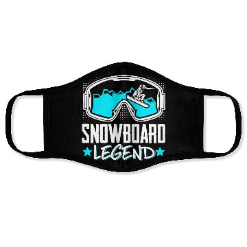 Discover Snowboarding Snowboard Legend Face Masks