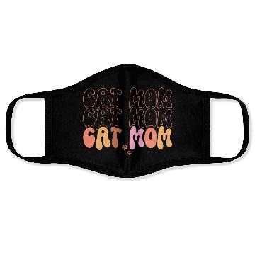 Discover Cat Mom Quotes Face Masks