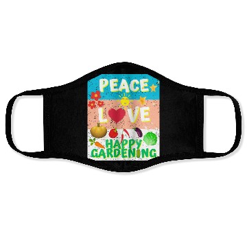 Discover Happy Gardening Face Masks design for him gift idea