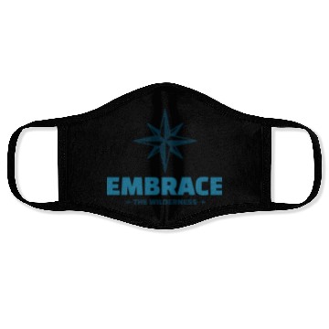 Discover Embrace the Wilderness Camping cute Face Masks