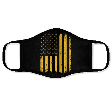 Discover Beekeeper Usa Flag Face Masks