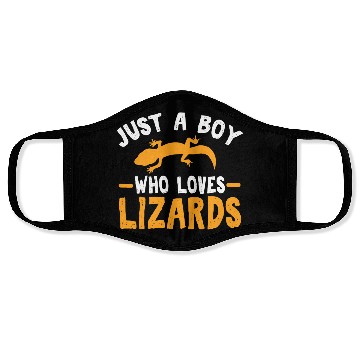 Discover Lizard Lizard Lover Face Masks