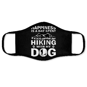 Discover Hiking Dog Lover Face Masks