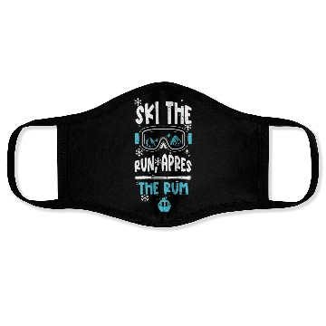 Discover Ski the run, apres the rum Face Masks