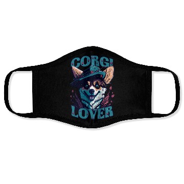 Discover CORGI LOVER Face Masks