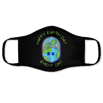 Discover Earth days Face Masks